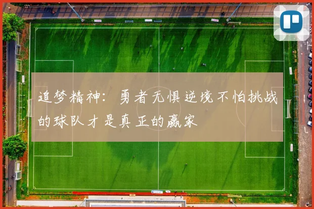 追梦精神：勇者无惧逆境不怕挑战的球队才是真正的赢家